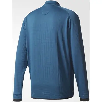 Adidas Golf Adidas ClimaHeat Gridded 1/4 Zip - Petrol Night 2 Adidas Golf Adidas ClimaHeat Gridded 1/4 Zip - Petrol Night - Image 2