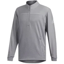 Golf Discount Store 11 Adidas Golf Adidas Go-To Adapt 1/4 Zip Sweatshirt - Grey