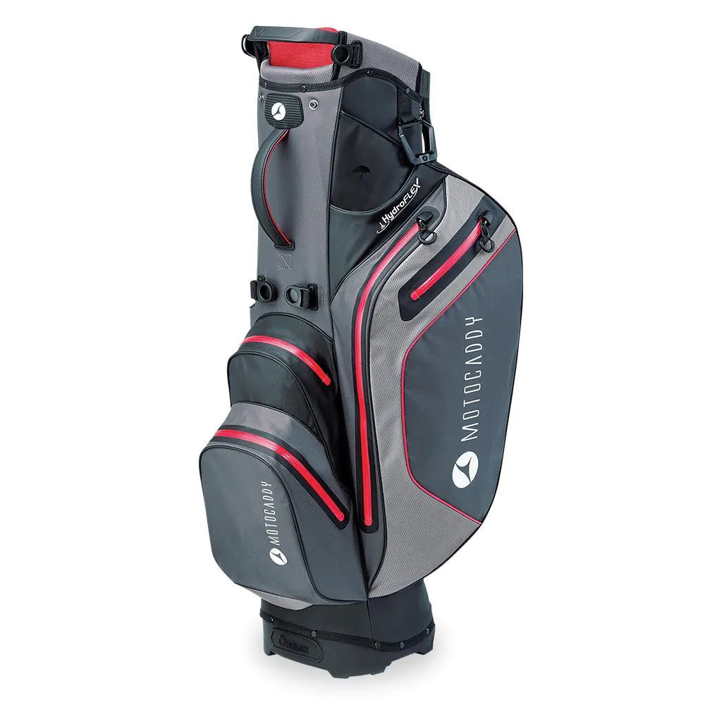 Motocaddy HydroFLEX Bag 2021 - Charcoal/Red 1 Motocaddy HydroFLEX Bag 2021 - Charcoal/Red