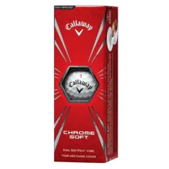 Callaway Chrome Soft Golf Balls - White (3 Ball Pack) 7 Callaway Chrome Soft Golf Balls - White (3 Ball Pack) -Golf Discount Store cw cs w