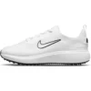 Nike Ladies Ace Summerlite Golf Shoes - White/Black
