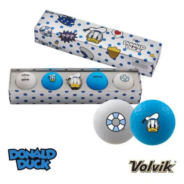 Volvik Vivid Disney Donald Duck Golf Balls Pack 1 Volvik Vivid Disney Donald Duck Golf Balls Pack