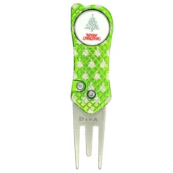 PURE2IMPROVE Custom X Diva Pro Galaxy Christmas Tree Divot Tool