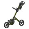 FastFold Mission 5.0 3 Wheel Golf Trolley - Green/Black