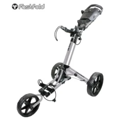 FastFold Trike 2.0 Golf Push Trolley - White