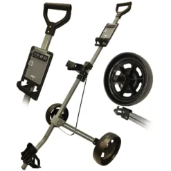 Glide-Tek 2.0 Golf Trolley - Gunmetal/Black