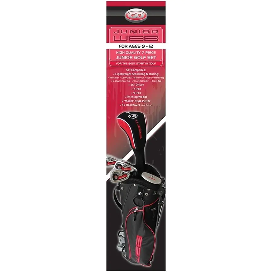 Go Junior Web Box Set Ages 9-12 Yrs - Upto 132-152cms Tall 1 Go Junior Web Box Set Ages 9-12 Yrs - Upto 132-152cms Tall