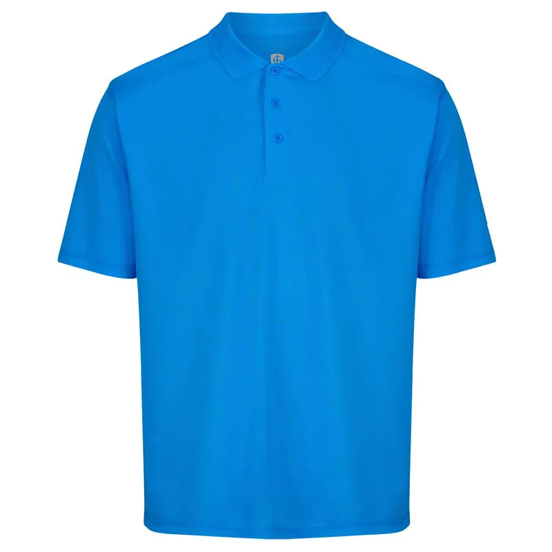 Island Green Essentials Pique Polo Shirt - Marine 1 Island Green Essentials Pique Polo Shirt - Marine