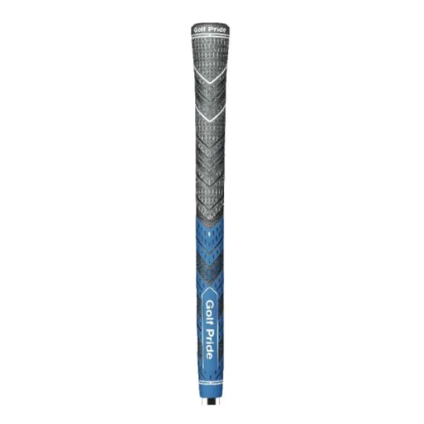 Golf Pride MultiCompound Plus4 Standard Grip - Charcoal/Blue 1 Golf Pride MultiCompound Plus4 Standard Grip - Charcoal/Blue