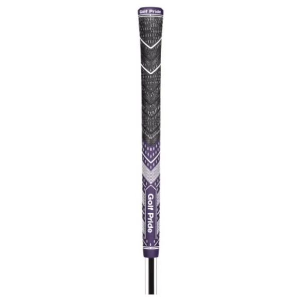 Golf Pride MultiCompound Plus4 Midsize Grip - Purple/White 1 Golf Pride MultiCompound Plus4 Midsize Grip - Purple/White