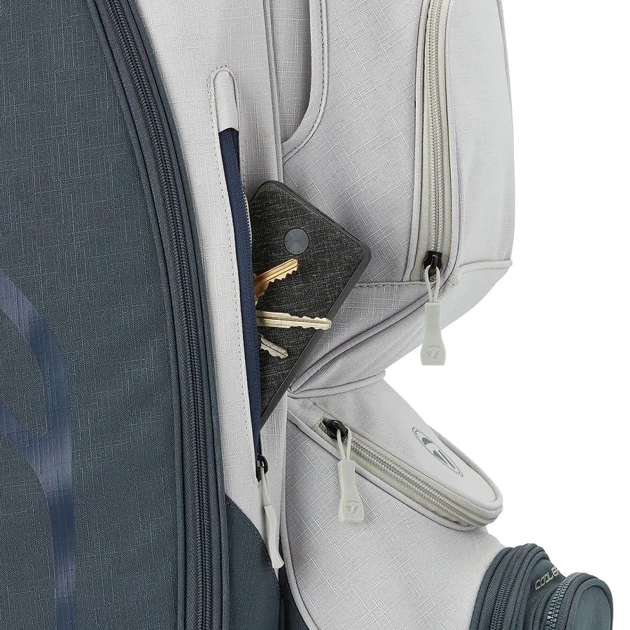 Taylormade Cart Lite Golf Bag - Gray/Navy 3 Taylormade Cart Lite Golf Bag - Gray/Navy - Image 3