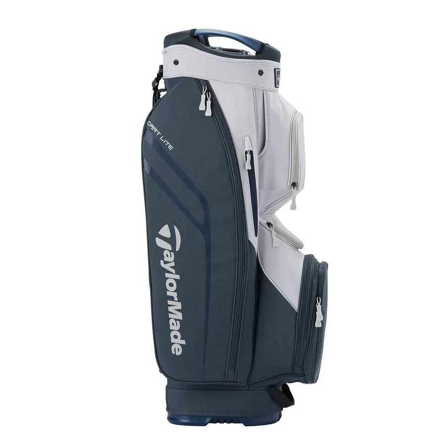 Taylormade Cart Lite Golf Bag - Gray/Navy 5 Taylormade Cart Lite Golf Bag - Gray/Navy - Image 5