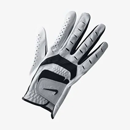 Nike Golf Dri-Fit Tour Golf Glove - White/Black 1 Nike Golf Dri-Fit Tour Golf Glove - White/Black