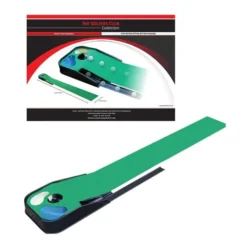 Golfers Club Putting Mat With Ball Return
