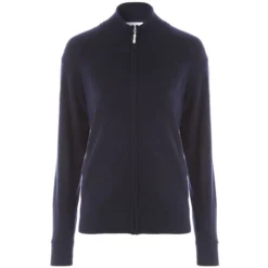 ProQuip CHLOE Ladies Lined Merino Cardigan - Navy