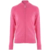 ProQuip CHLOE Ladies Lined Merino Cardigan - Rose