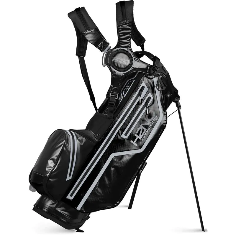 Sun Mountain 2022 H2NO 14 Way Stand Bag - Black 1 Sun Mountain 2022 H2NO 14 Way Stand Bag - Black