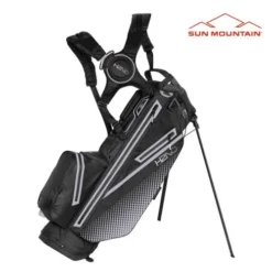 Sun Mountain 2023 H2NO 14 Way Stand Bag - Black