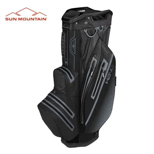 Sun Mountain 2023 H2NO Lite Cart Bag - Black 1 Sun Mountain 2023 H2NO Lite Cart Bag - Black