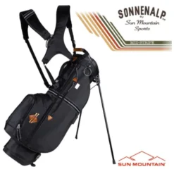 Sun Mountain 2023 Mid Stripe Stand Bag - Black
