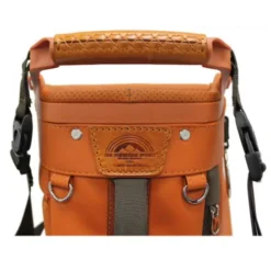 Sun Mountain 2023 Mid Stripe Stand Bag - Cabin/Umber/Wheat -Golf Discount Store sm 23 midstr cuw3