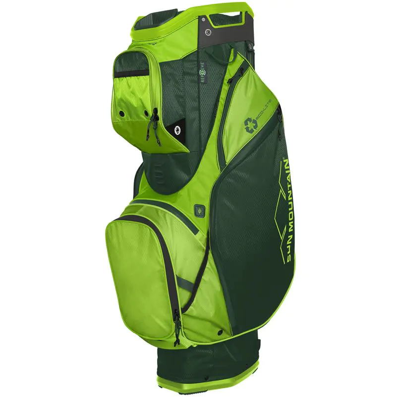 Sun Mountain 2022 Eco-Lite Cart Bag - Green/Rush Green 1 Sun Mountain 2022 Eco-Lite Cart Bag - Green/Rush Green