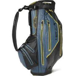 Sun Mountain 2022 H2NO Elite Waterproof Cart Bag - Black/Spruce/Astec