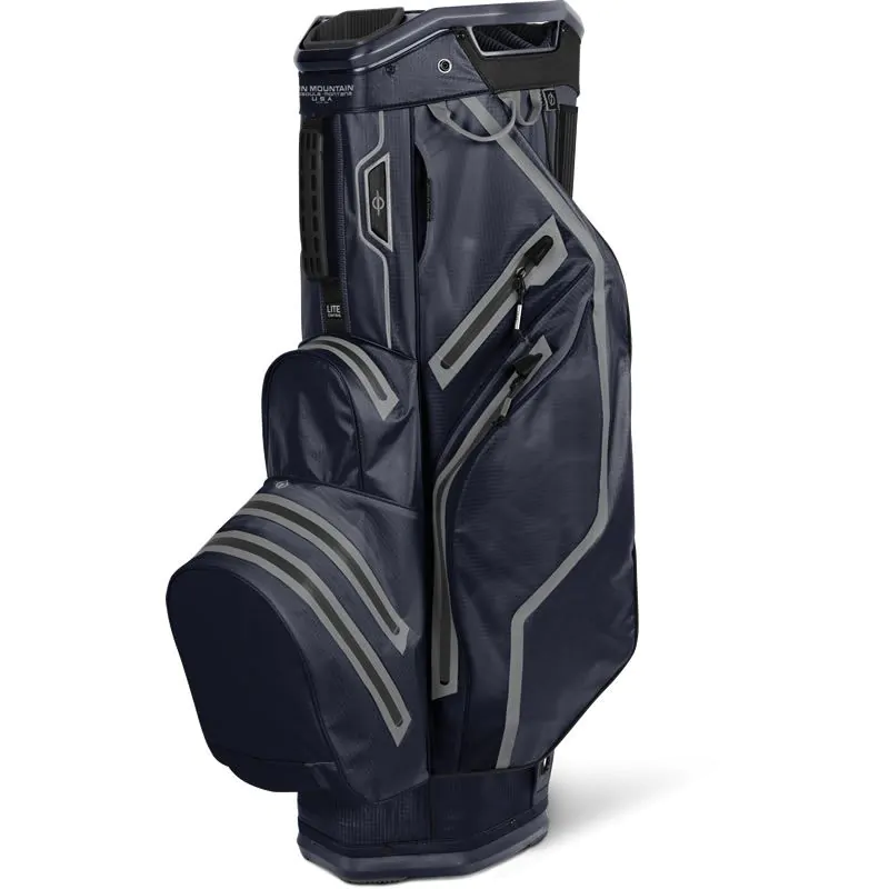 Sun Mountain 2022 H2NO Lite NS Waterproof Cart Bag - Navy 1 Sun Mountain 2022 H2NO Lite NS Waterproof Cart Bag - Navy