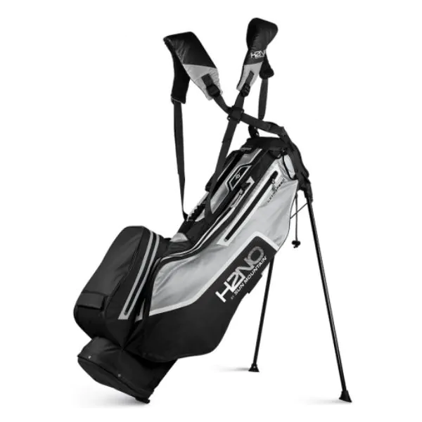 Sun Mountain 2021 H2NO Litespeed Waterproof Stand Bag - Black/Grey/White 1 Sun Mountain 2021 H2NO Litespeed Waterproof Stand Bag - Black/Grey/White