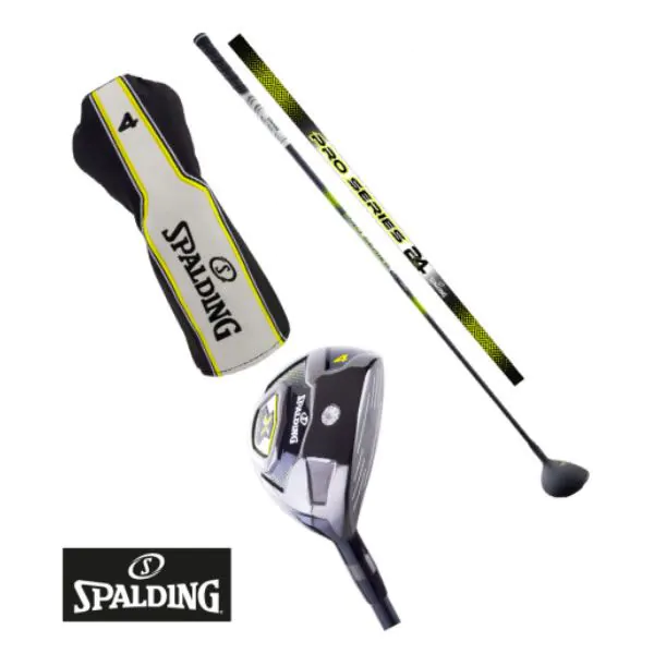 Spalding Golf Mens Pro Series 24 Deg Hybrid - Right Hand 1 Spalding Golf Mens Pro Series 24 Deg Hybrid - Right Hand