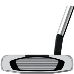 Taylormade Spider GT Rollback Silver/Black Small Slant Putter 8 Taylormade Spider GT Rollback Silver/Black Small Slant Putter -Golf Discount Store spider gt rollback short slant putter face view
