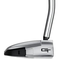 Taylormade Spider GT Rollback Silver Single Bend Putter 10 Taylormade Spider GT Rollback Silver Single Bend Putter -Golf Discount Store spider gt rollback single bend putter toe view