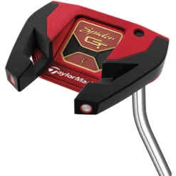 Taylormade Spider GT Red Single Bend Putter -Golf Discount Store spider gt single bend 7 red putter sole view