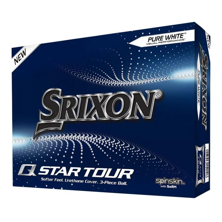 Srixon Q Star Tour 4 Golf Balls - White/Dozen 1 Srixon Q Star Tour 4 Golf Balls - White/Dozen