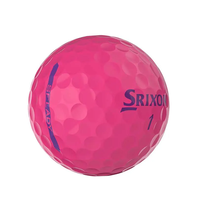 Srixon Soft Feel Ladies Golf Balls - Pink/Dozen 3 Srixon Soft Feel Ladies Golf Balls - Pink/Dozen - Image 3