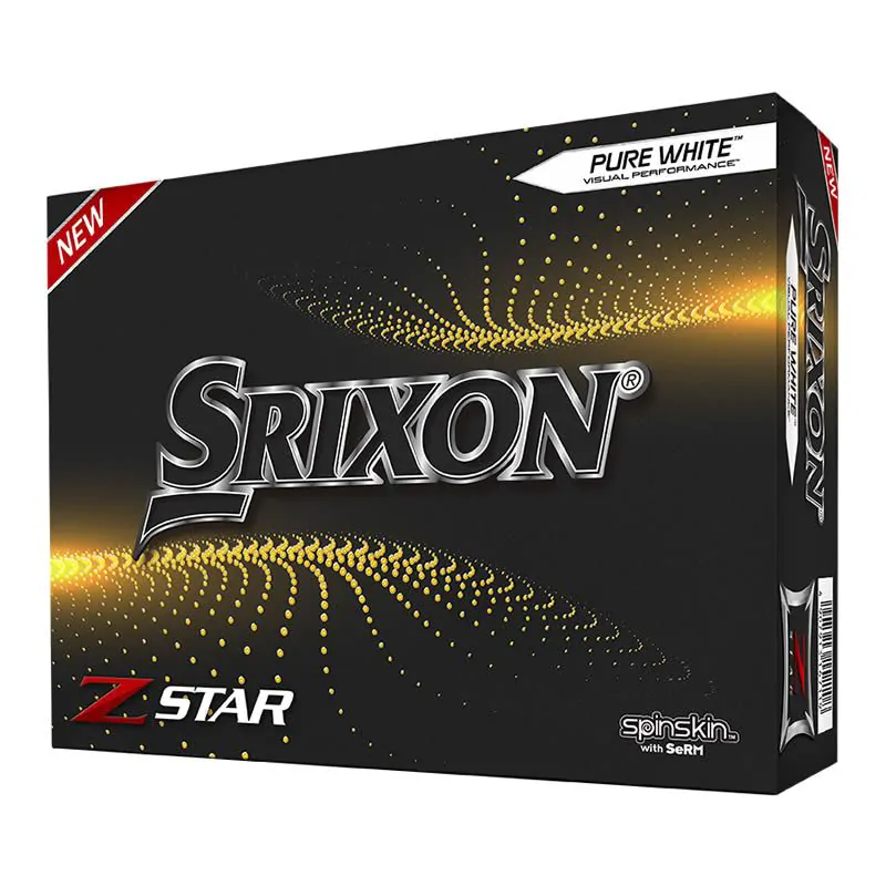 Srixon Z Star Golf Balls - White/Dozen 2 Srixon Z Star Golf Balls - White/Dozen - Image 2