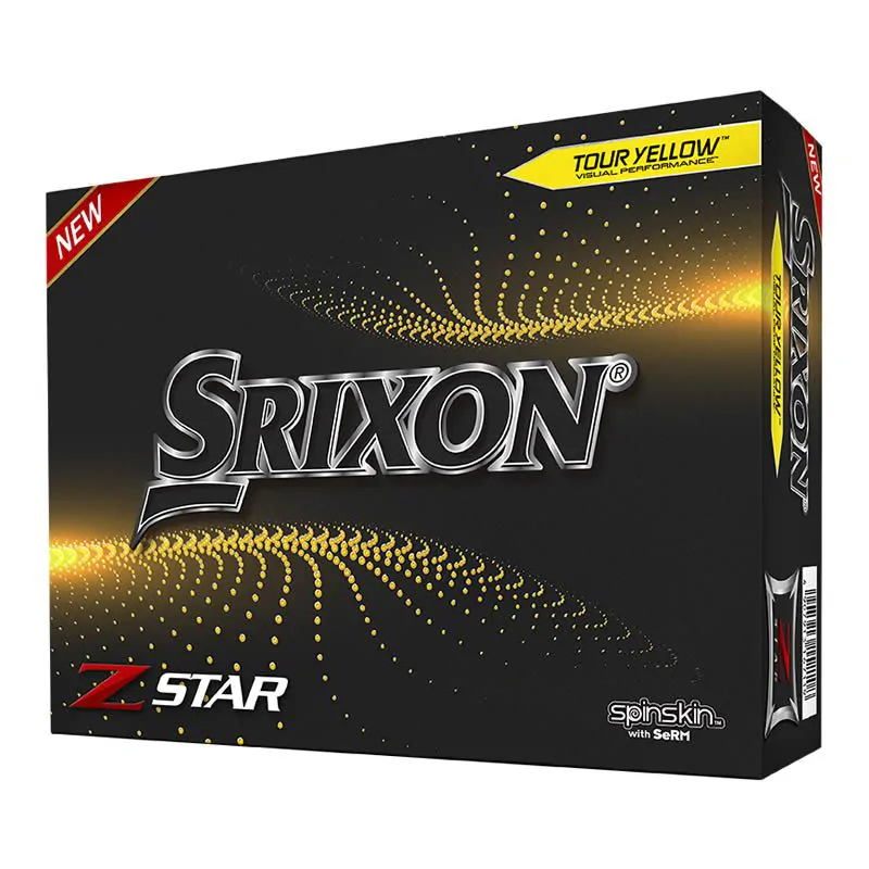 Srixon Z Star Golf Balls - Yellow/Dozen 1 Srixon Z Star Golf Balls - Yellow/Dozen