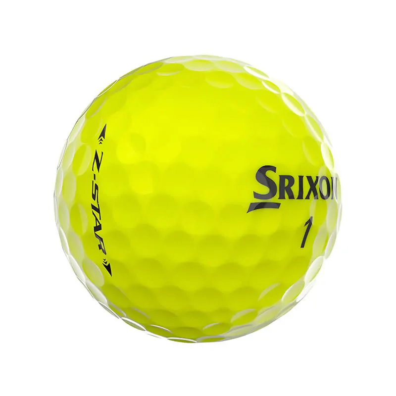 Srixon Z Star Golf Balls - Yellow/Dozen 4 Srixon Z Star Golf Balls - Yellow/Dozen - Image 4