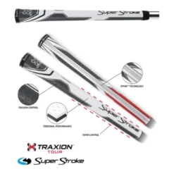 Superstroke Traxion Tour Undersize - White/Grey