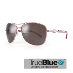 Sundog Freestyle Eyeware - True Blue - Mauve / Smoke Silver Mirror