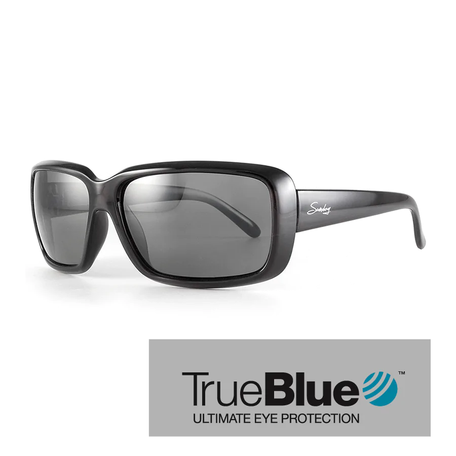 Sundog Serenity Eyeware - True Blue - Shiny Black / Smoke
