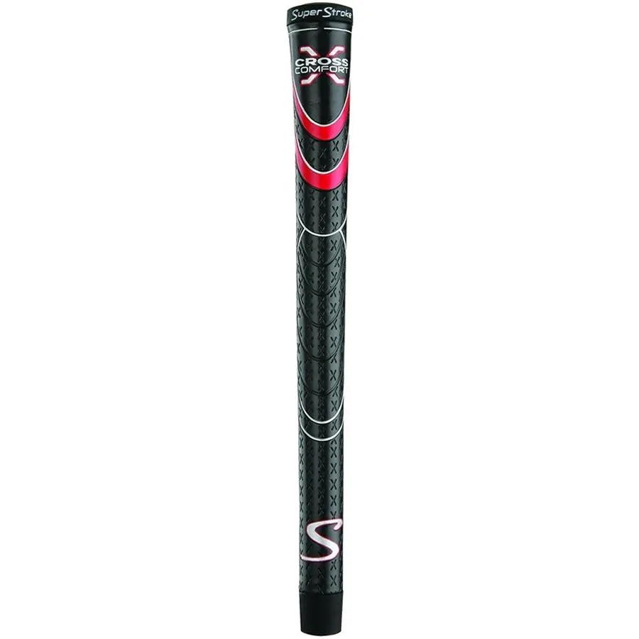 Super Stroke Cross Comfort Midsize Grip - Black/Red 1 Super Stroke Cross Comfort Midsize Grip - Black/Red