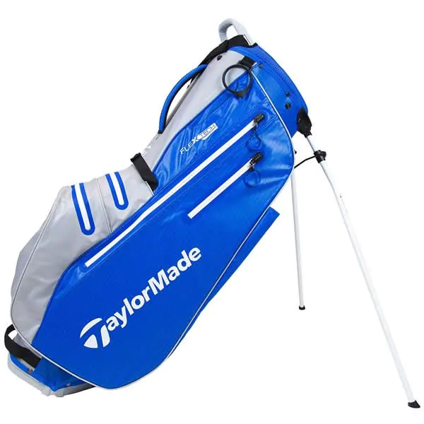 Taylormade FlexTech Waterproof Golf Stand Bag - Royal/Silver