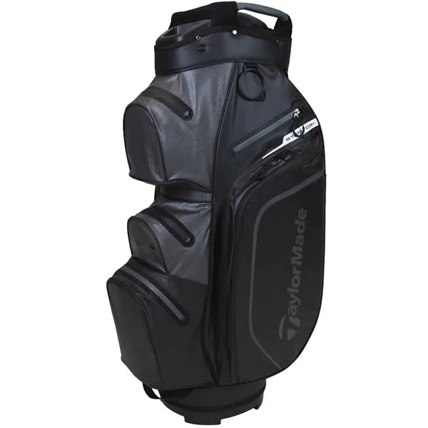 Taylormade Storm Dry Waterproof Cart Bag - Black/Charcoal 1 Taylormade Storm Dry Waterproof Cart Bag - Black/Charcoal