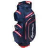 Taylormade Storm Dry Waterproof Cart Bag - Navy/Red
