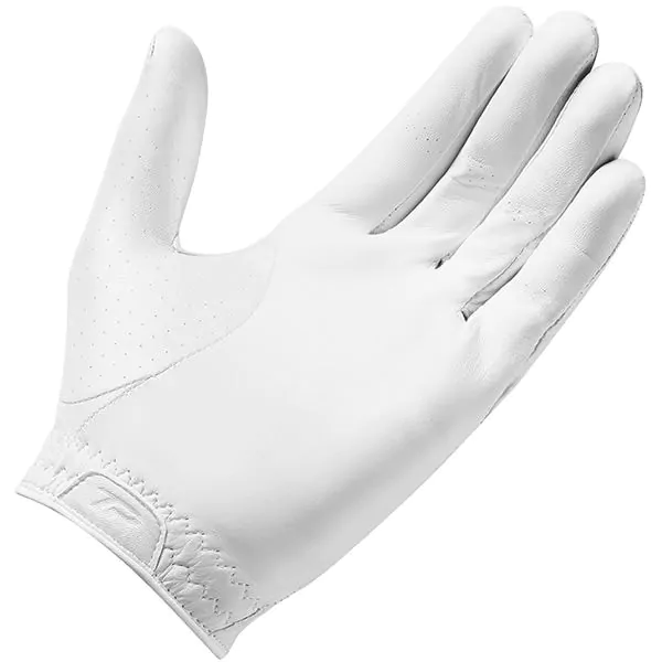 Taylormade Tour Preferred Mens Golf Glove - White 2 Taylormade Tour Preferred Mens Golf Glove - White - Image 2