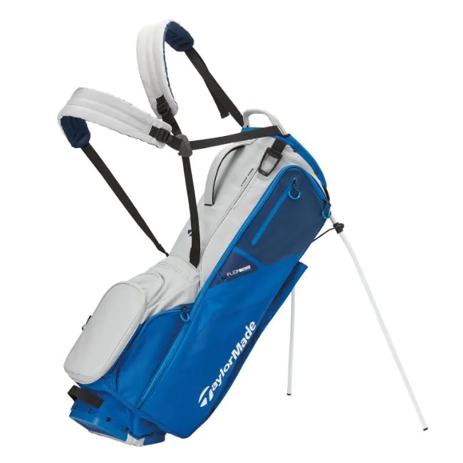 Taylormade FlexTech Golf Stand Bag - Grey/Blue 1 Taylormade FlexTech Golf Stand Bag - Grey/Blue