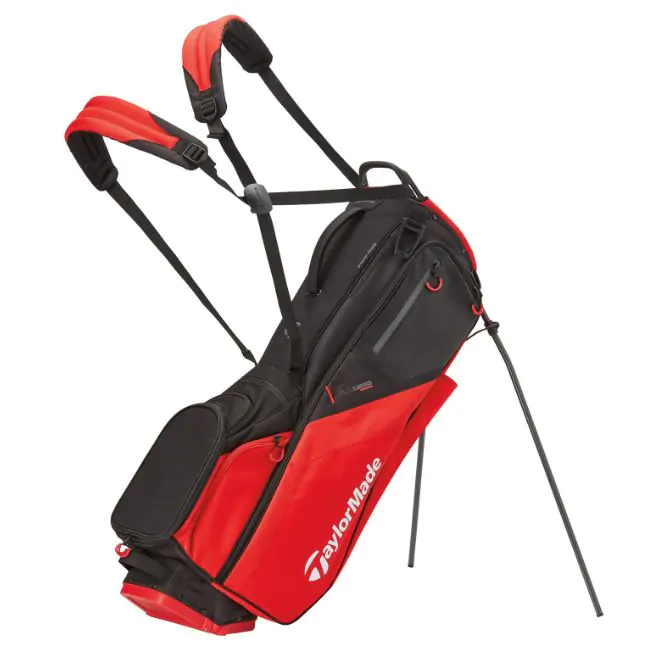 Taylormade FlexTech Golf Stand Bag - Red/Black 1 Taylormade FlexTech Golf Stand Bag - Red/Black