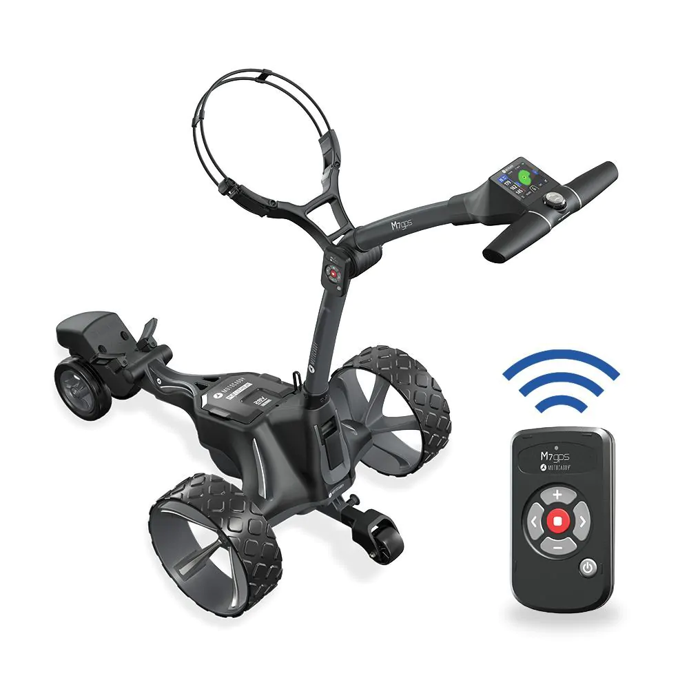 Motocaddy M7 Electric Golf Trolley 2023 1 Motocaddy M7 Electric Golf Trolley 2023