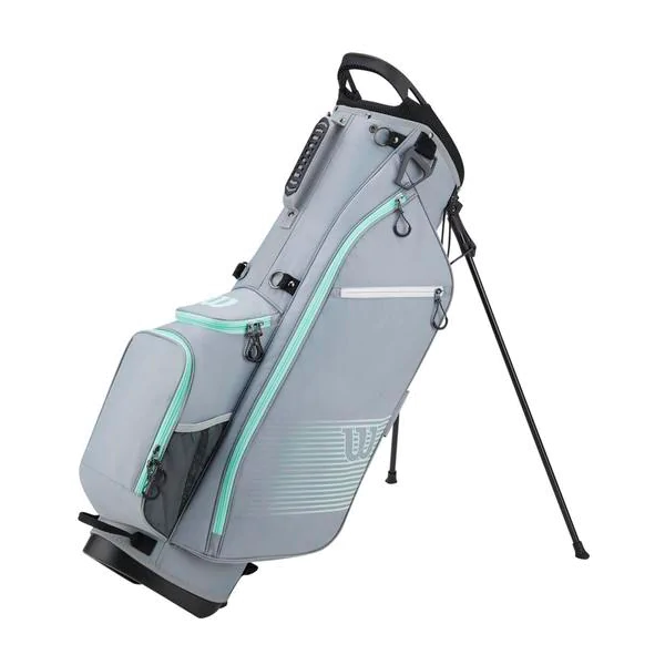 Wilson Ladies ProStaff Carry Bag - Grey/White 1 Wilson Ladies ProStaff Carry Bag - Grey/White